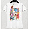 Zentangle Kadın Tasarım Tshirt (zentangle koleksiyonu)