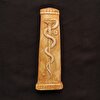 Antik Grek Hipokrat Steli Kabartmalı Tablet