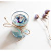 Mavi Anemon Çiçeği Soya Mumu