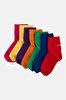 Cozzy Socks 7'li Seven Day Haftalık Çorap Seti Hediyeli Kutulu / Beden: 36-40