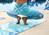 Marma Yoga/Pilates Matı - Mavi, Beyaz