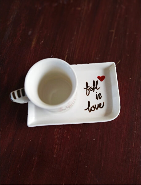 Aşıklar Kahve Fincan Takımı