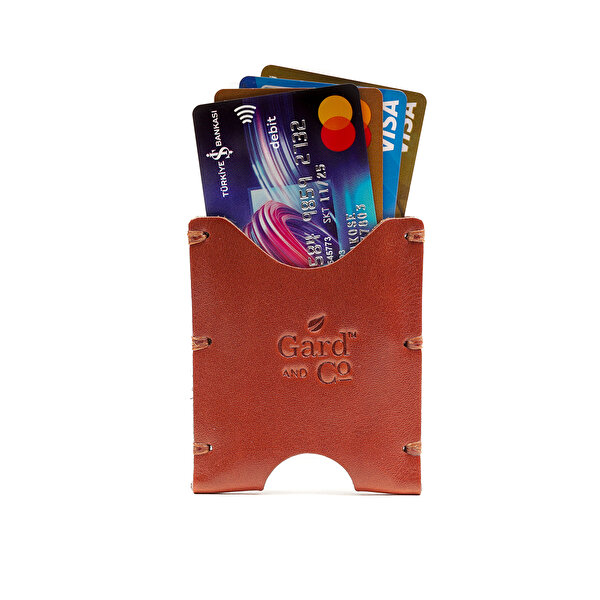 Pocket Wallet / Hakiki Deri El Yapımı İnce Taba Kartlık (Unisex)